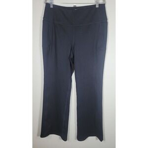Torrid Black Bootcut Yoga Pants Size 1‎ High Rise Side Pockets Stretch